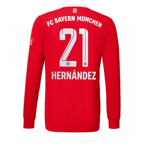 Dres Bayern Munich Lucas Hernandez #21 Domaci 2022-23 Dugi Rukav